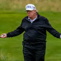 El presidente Donald Trump manifestó no tener nada que esconder respecto a un posible vínculo con el fallecido delincuente sexual Jeffrey Epstein. Foto: Getty Images