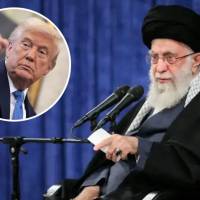 Ali Jamenei habló en televisión estatal sobre las amenazas de Estados Unidos. Fotos: AFP y Getty Images