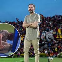 El técnico Jonathan Risueño es el actual entrenador del Deportivo Pasto, quien es segundo en la Liga BetPlay detrás de Atlético Nacional. FOTOS: Deportivo Pasto y captura video Win