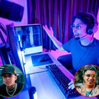 El streaming en vivo se consolida como una de las industrias más dinámicas del ecosistema digital. En la izquierda está WestCol y a la derecha, Mr. Stiven, los streamers colombianos más populares. FOTO: GETTY Y CORTESÍA