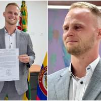 El juramento representó el paso final de una trayectoria que comenzó en 2016, año en el que arribó al país con el objetivo de radicarse definitivamente para documentar su cultura y tradiciones. FOTO: Tomada de redes sociales @dominiccolombia
