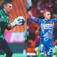 El arquero Franco Armani es una de las fichas claves de Nacional para buscar avanzar a semifinales de la Copa. El portero tolimense Éder Chuax, por su parte, se ha consolidado como una de las grandes figuras del Medellín de Amaranto Perea. El miércoles se espera que brillen. FOTOs el colombiano