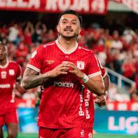 Yeison Guzmán, goleador del FPC con 8 tantos. FOTO: X AméricadeCali
