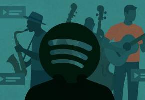 Varias playlists, como Deep Sleep, Concentración Perfecta y Ambient Relaxationsustituyeron progresivamente a artistas reales, como Brian Eno o Jon Hopkins, por música de stock sin rostro ni biografía. ¿Qué implica esto en términos éticos para la industria musical? FOTO EL COLOMBIANO-IA 