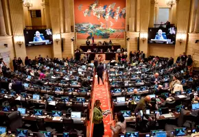 La consulta popular se debatirá la semana entrante en el Senado de la República. FOTO COLPRENSA