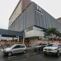 Fachada del centro comercial Mayorca en el municipio de Sabaneta. Foto: Esneyder Gutiérrez