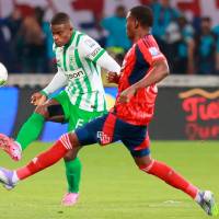 Atlético Nacional juega en condición de local en el Atanasio Girardot, mientras que el DIM es visitante. Foto: Manuel Saldarriaga