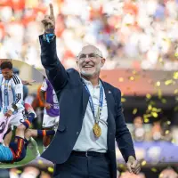 Luis de la Fuente reiteró su rechazo al actuar argentino y defendió a los integrantes de la plantilla española. Fotos: Getty Images y AFP
