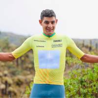 Diego Camargo, nuevo campeón de la Vuelta a Colombia. FOTO CORTESÍA FEDECICLISMO