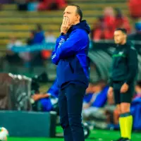 El técnico del DIM, Alejandro Restrepo, se ha mostrado confiado en que su equipo logrará la clasificación a semifinales sin problema. FOTO: CAMILO SUÁREZ