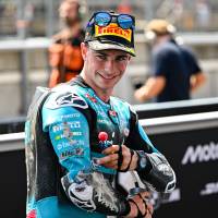 David Alonso aún aspira al podio del Mundial de Moto2 aunque en Indonesia se perdió una gran oportunidad. FOTO GETTY 