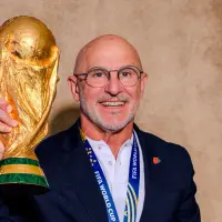 Luis De la Fuente es el segundo entrenador español en ganar la Copa del Mundo. El otro fue Vicente del Bosque. FOTO: X Sefutbol