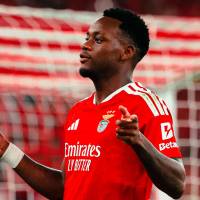 El delantero antioqueño Jhon Jáder Durán fue uno de los grandes fichajes del Benfica portugués para esta temporada. Foto: tomada del x de @SLBenfica