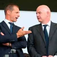 El presidente de la Fifa, Alexander Ceferín, ha sido uno de los grandes críticos de la presidencia de Gianni Infantino en la Fifa durante su último proyecto. Foto: Getty