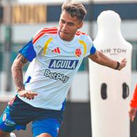 Camilo Durán es una de las opciones para renovar el frente de ataque cafetero en el duelo contra Paraguay. FOTO FCF 