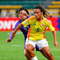 La futbolista Ana Sofía Clavijo ha sido una de las figuras importantes de Colombia en el Sudamericano sub-17 femenino. FOTO: CORTESÍA FCF