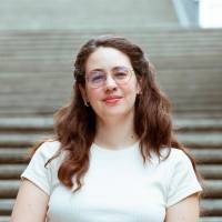 Andrea Chapela fue una de las escritoras mexicanas que visitó Medellín durante la Fiesta del Libro. Foto: Cortesía.