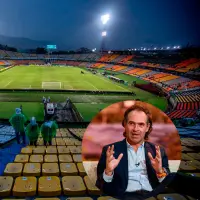 El alcalde de Medellín, Federico Gutiérrez, confirmó que en caso de finales paisas, el Atanasio Girardot estará disponible. Foto: Juan Antonio Sánchez y Manuel Saldarriaga. 