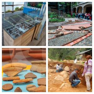 Urnas fúnebres, oro, cerámica y los vestigios de un acueducto construido con técnicas milenarias emergieron en Antioquia