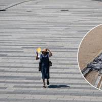 Alemania es uno de los países más afectados por la ola de calor en su infraestructura donde las altas temperaturas han provocado que las vías del tren se derritan. Fotos: Xinhua y @PresstvExtra