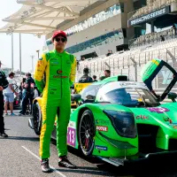 Henry Cubides quedó tercero en las 4 horas de Cataluña. La próxima carrera para el colombiano será en Castellet, Francia, el domingo 3 de mayo. El colombiano porta el número 13. FOTO CORTESÍA