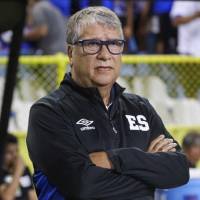 Hernán Dario Gómez, entrenador antioqueño que dirige a la selección de El Salvador. FOTO GETTY