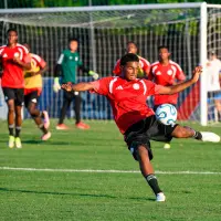 Selección Colombia sub-17, durante el Sudamericano. FOTO Cortesía FCF