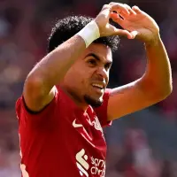 Luis Díaz dice que está feliz en Liverpool y que su deseo es continuar en el club inglés. FOTO X-LIVERPOOL