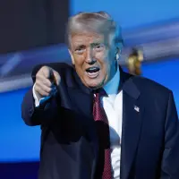 El presidente Donald Trump se ha referido en dos ocasiones a la destrucción de un muelle utilizado por supuestas embarcaciones cargadas de droga en Venezuela. Foto: Kevin Dietsch/Getty Images