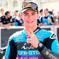 David Alonso se encuentra en la séptima posición en el Mundial de Moto2 con 24 puntos. FOTO: GETTY