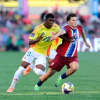 La Selección Colombia depende de sí misma para lograr su clasificación a los octavos de final del Mundial Sub-20-2025. En la imagen, Joel Canchimbo (20), quien generó peligro cuando entró al campo en el segundo tiempo. FOTO: Tomada de X @Alfred_Balle
