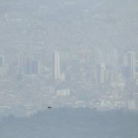 Así se ve la contaminación del aire en Medellín. Foto: Andrés Camilo Suárez Echeverry