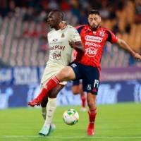 El delantero argentino Francisco Fydriszewski es uno de los referentes del ataque del cuadro rojo en este semestre. Foto: Manuel Saldarriaga