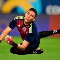 El arquero Aldair Quintana es una de las caras nuevas de la Selección Colombia para los amistosos de la fecha Fifa del 2026. Foto: GETTY