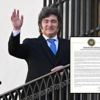 El gobierno de Javier Milei ha anunciado que en caso de que no se detengan los proyectos de hidrocarburos por parte de Reino Unido, acudirán al arbitraje internacional. Fotos: Xinhua y @OPRArgentina