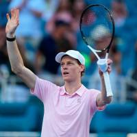  Jannick Sinner, italiano de 24 años, ya ganó el Masters 1000 de Miami en el año 2024. FOTO: GETTY