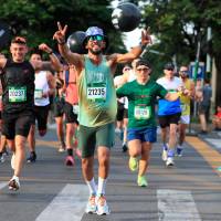 La Maratón de Medellín-2026 contó con la participación de 26 mil atletas. FOTO JUAN ANTONIO SÁNCHEZ
