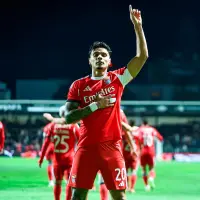 Richard Ríos acumula 4 goles y 5 asistencias con Benfica en la temporada 2025/26. FOTO: GETTY