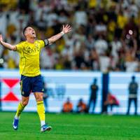 Cristiano Ronaldo suma 25 goles y 2 asistencias en 26 partidos disputados esta temporada en la Saudi Pro League FOTO: GETTY