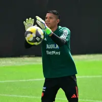 Kevin Mier fue el arquero titular de la Selección Colombia en los partidos contra Perú y Argentina por eliminatorias, cuando Camilo Vargas no pudo atajar porque se recuperaba de una cirugía de rodilla. FOTO afp