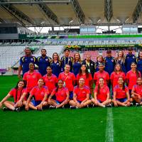 La Selección Colombia Femenina de fútbol buscará ser protagonista en el Mundial sub-20 en Polonia. El equipo nacional cuenta con varias deportistas con experiencia internacional. FOTO Cortesía FCF