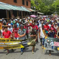 La Mesa Minero Agroambiental del Nordeste Antioqueño anunció una manifestación pacífica. FOTO: Manuel Saldarriaga 