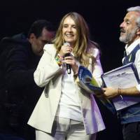 Exalcaldes de Antioquia se unieron en apoyo a la candidatura de Paloma Valencia y su fórmula vicepresidencial, Juan Daniel Oviedo. FOTO: Colprensa 