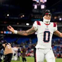 Christian González, esquinero de los New England Patriots concentra la atención de los colombianos, este domingo el país hará historia en el Super Bowl. FOTO GETTY