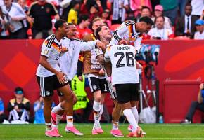 Los cuatro veces campeones del mundo, sufrieron pero al final ganaron 2-1 ante Costa de Marfil, y se clasificaron a la siguiente fase del Mundial de Norteamérica. FOTO GETTY 