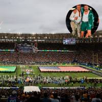 El Maracaná estuvo repleto para ver la NFL. FOTO: X NFLBrasil y ricky_martin