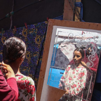 Las mujeres y niñas no tienen acceso a productos de higiene ni agua potable en Gaza. Foto: Naciones Unidas.