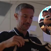 Slavko Vinčić de 46 años rompió en llanto al enterarse de que dirigirá la final del Mundial 2026. Foto: Captura de pantalla video tomado de X @FisayoDairo