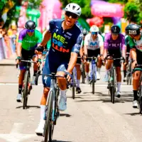 El ciclista antioqueño Wilmar Paredes también se impuso en la primera etapa de la Vuelta a Colombia 2025. Esta es la edición 75 de la ronda criolla. FOTO: ÁNDERSON BONILLA