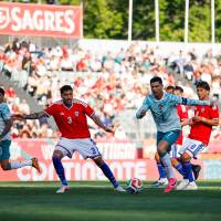 El futbolista portugués Cristiano Ronaldo, de 41 años, será una de las figuras de la Selección lusa en Norteamérica 2026. Contra Chile anotó un gol que fue anulado por fuera de lugar. Foto: tomada del x de @Cristiano 